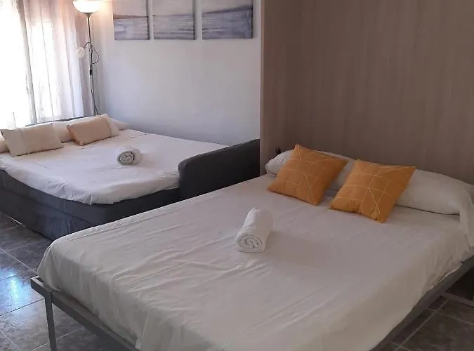 아파트 Carihuela Park Palace Apartament Sun&beach 토레몰리노스